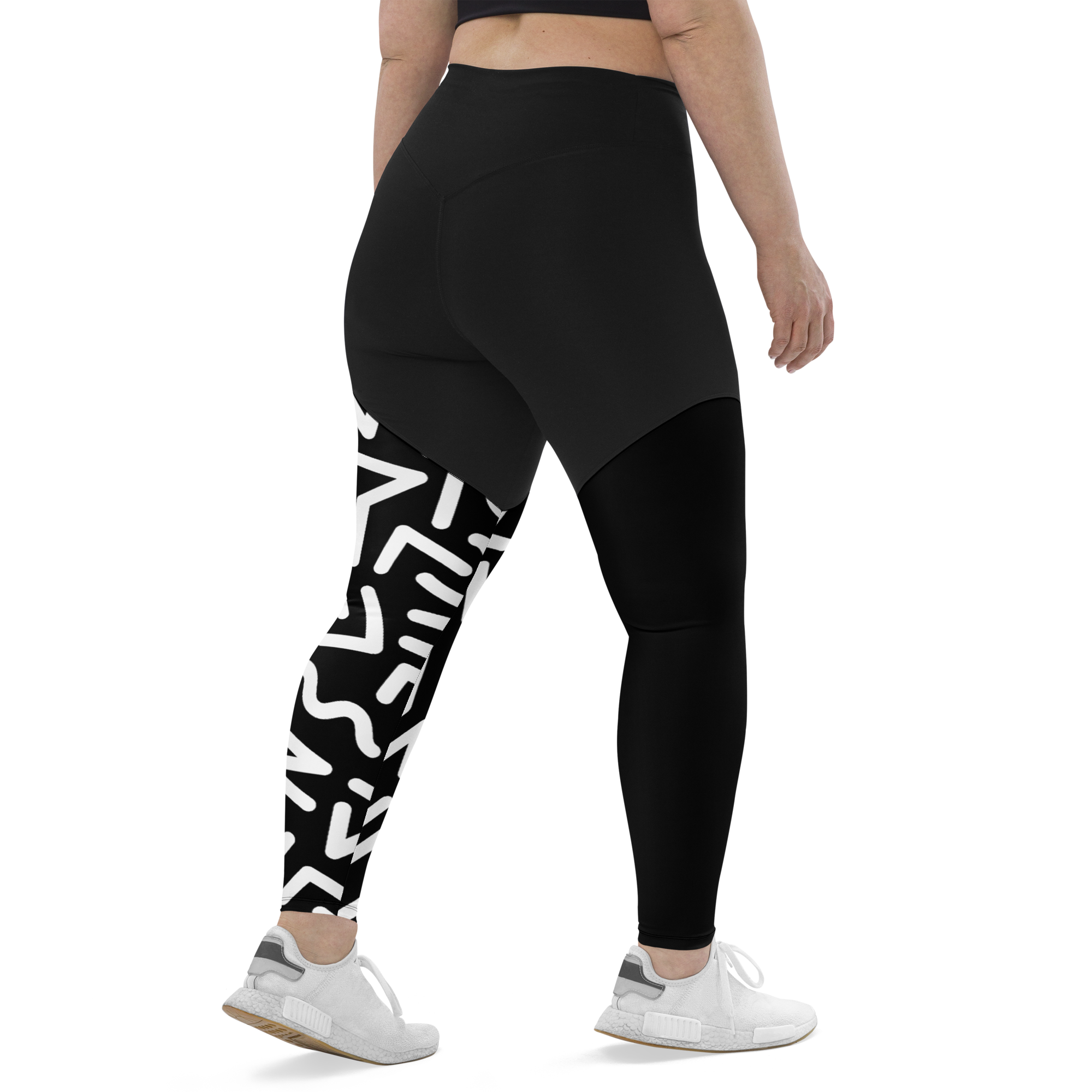 High Quality Women Yoga Pants Leggings transparent stripe workout gym  running legging sports seluar panjang wanita sukan | Shopee Malaysia